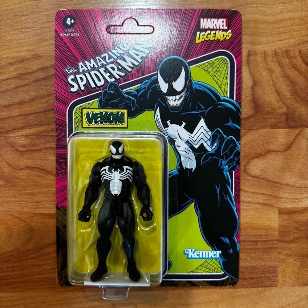 Kenner Marvel Legends Retro The Amazing Spider Man " Venom " 2022 New Sealed